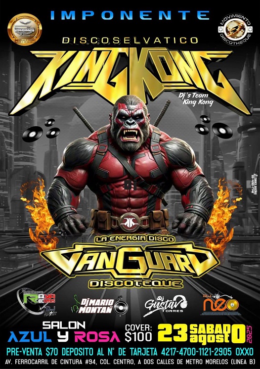 23 AGO KING KONG