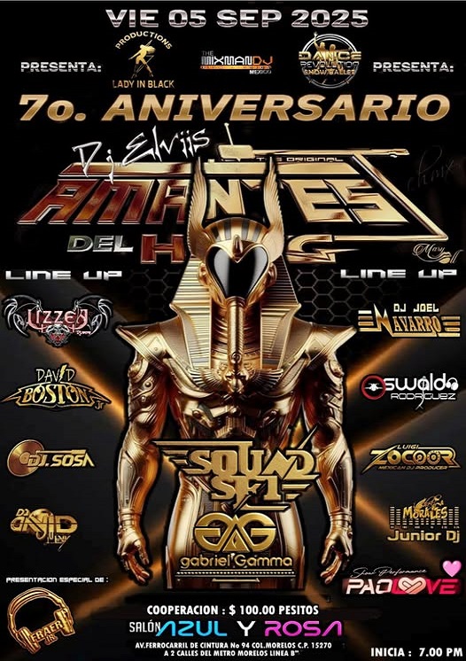 5 SEP. AMANTES HI NRG