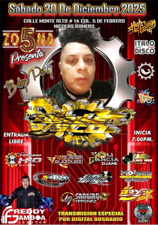 20 DIC. CABALLERO DISCO